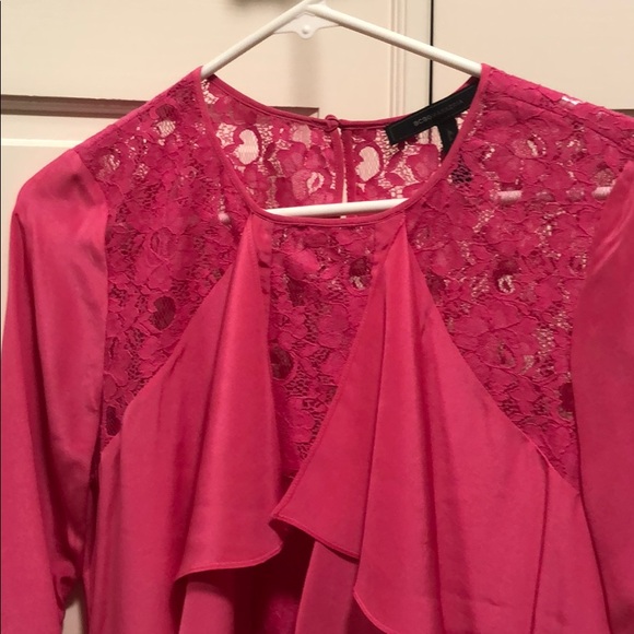 Hot pink bcbg top - Picture 2 of 6